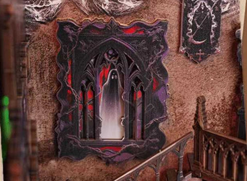 Booknook - Dark Family Gesamtansicht mit detaillierter Szenerie