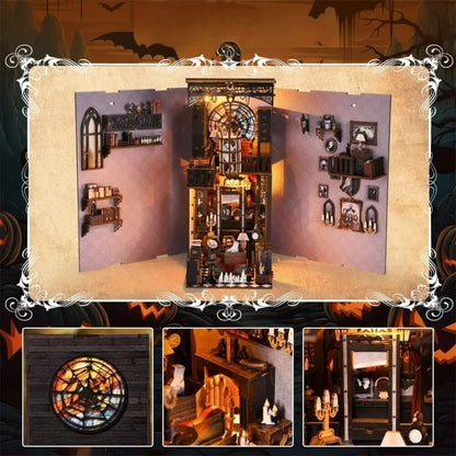 Detailansicht eines dekorativen Elements im Book Nook - Dark Family mit feinen Details
