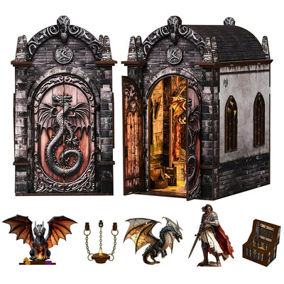 Book Nook Fourth Wing - Dragons Treasure Labyrinth