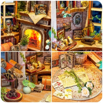Detailansicht eines dekorativen Elements im Book Nook - Dreamland Floral Studio mit feinen Details