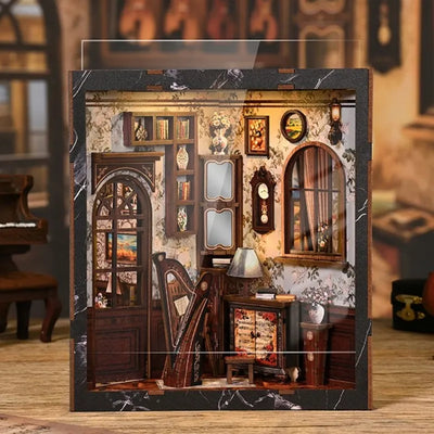 Book Nook - European Melody Box mit Staubschutz und langlebigem Design