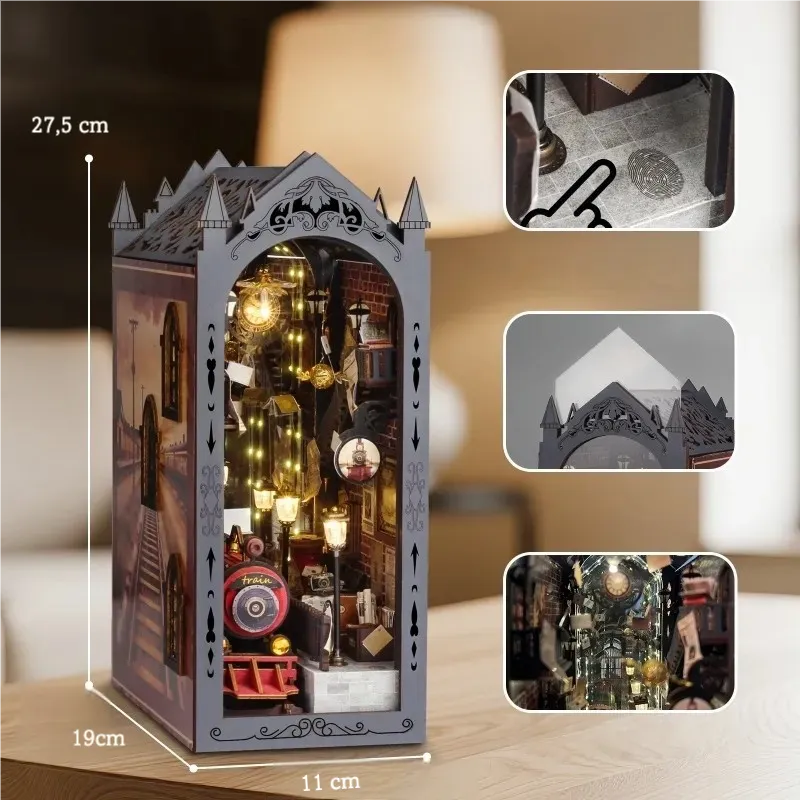 Book Nook - Fantasy Train Platform