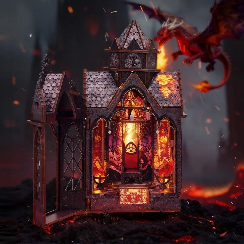 Book Nook Fourth Wing - Sprie of the Wyrm