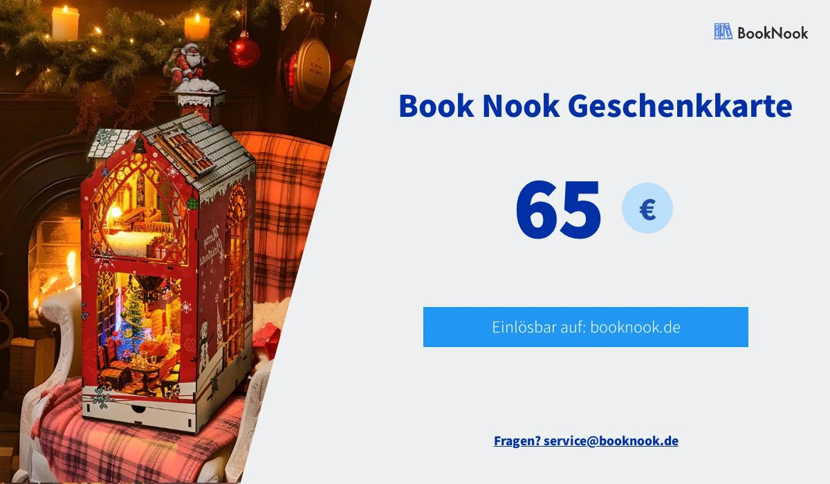 Geschenkkarten für Book Nook