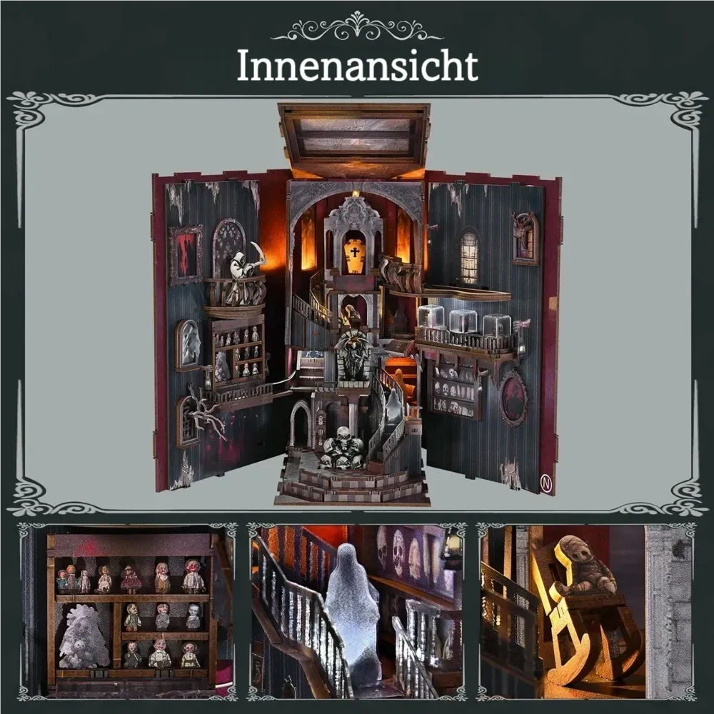 Book Nook - Haunting Relics