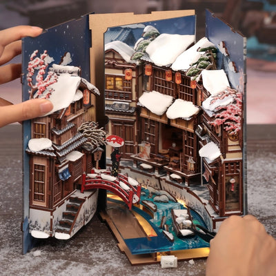 Book Nook Japan - Kyoto Snow Whisper
