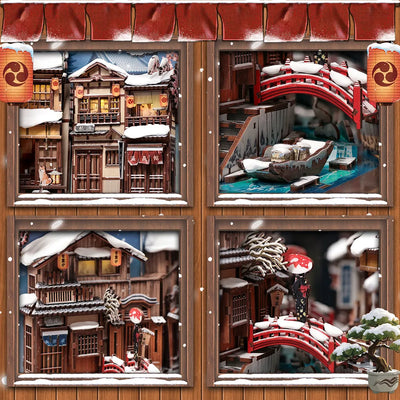 Book Nook Japan - Kyoto Snow Whisper