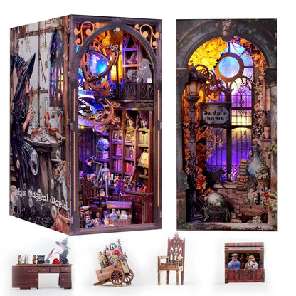 Komponenten des Book Nook - Judy's Magical World  