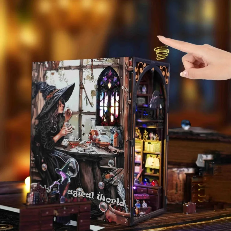 Book Nook - Judy's Magical World mit Touch-Switch-Lichtfunktion