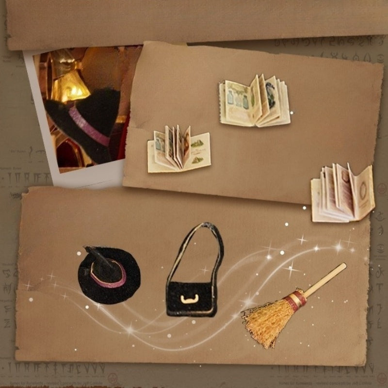 Komponenten des Book Nook - Magical Journey  