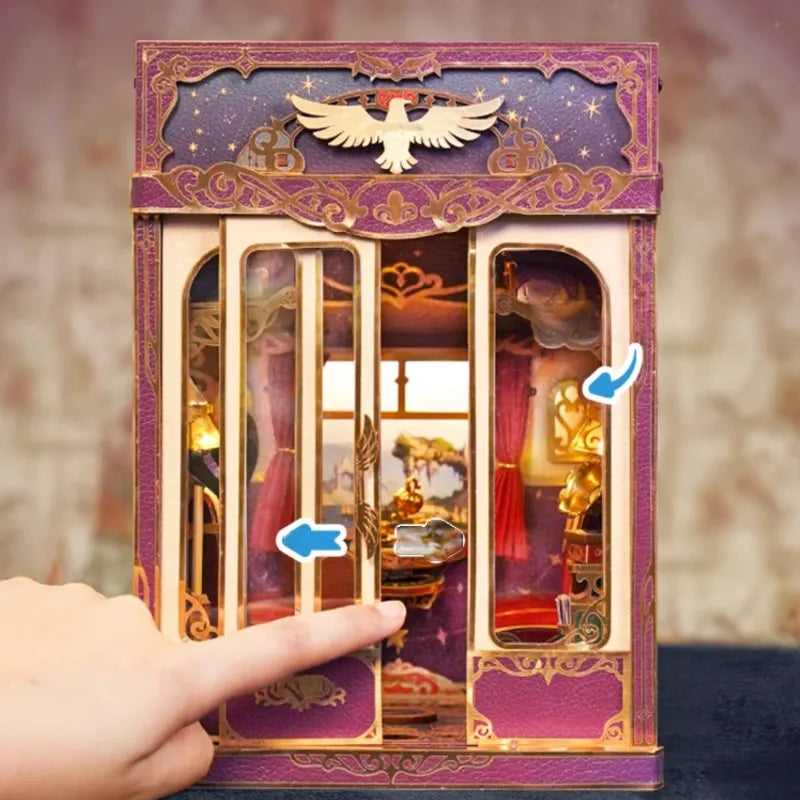 Book Nook - Magical Journey Gesamtansicht mit detaillierter Szenerie