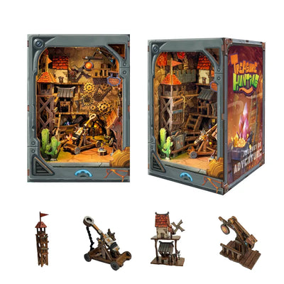 Komponenten des Book Nook - Mining Zone Fortress