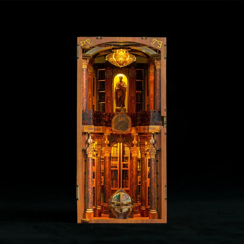 Book Nook - Monastery Library Gesamtansicht mit detaillierter Szenerie