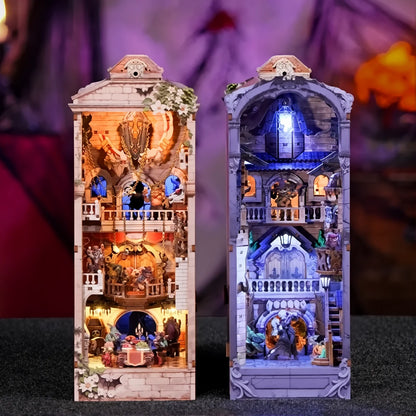 Book Nook - Monster Carnival Gesamtansicht mit detaillierter Szenerie