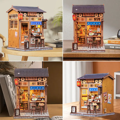 Book Nook - Morita-Ya Gesamtansicht mit detaillierter Szenerie