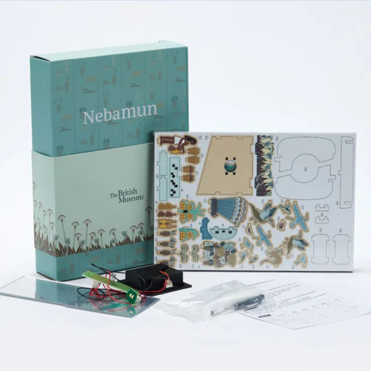 Geschenkverpackung des Book Nook - Nebamun's Garden für Sammler und als ideales Geschenk