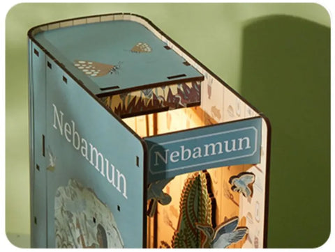 Book Nook - Nebamun's Garden Gesamtansicht mit detaillierter Szenerie