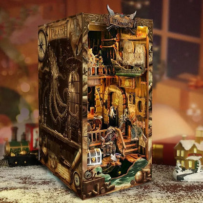Book Nook - New World Ghost Ship Gesamtansicht detaillierter Szenerie
