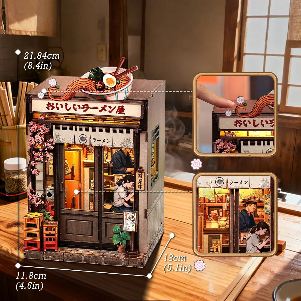 Book Nook - Oishii Kyoto mit detaillierten Abmessungen