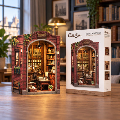 Oliver's New York Journal neben seiner Produktverpackung