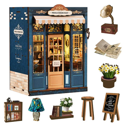 Componenti e arredi inclusi nella Pergola Reading Room