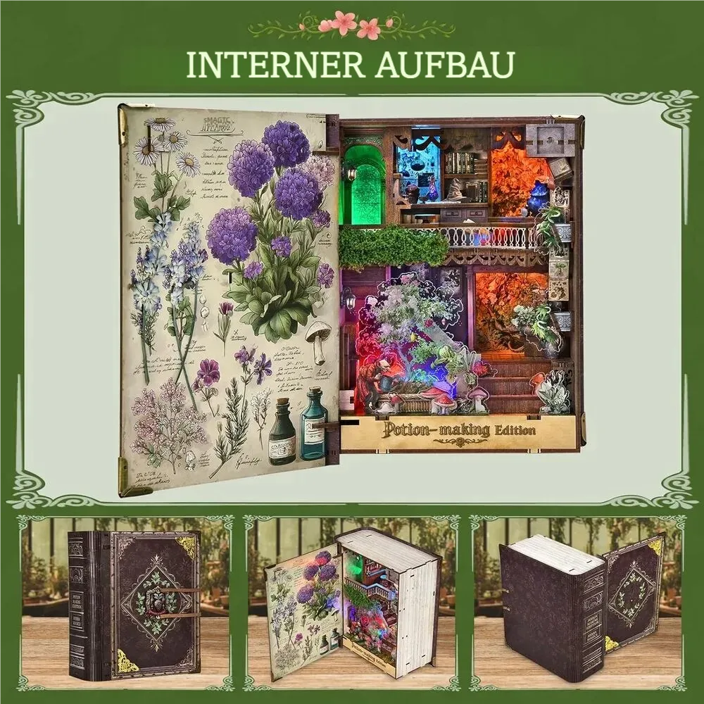 Book Nook - Potion-Making Edition