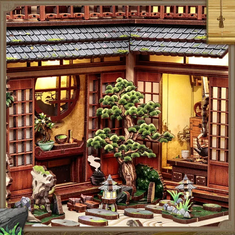 Book Nook Japan - Serene Courtyard