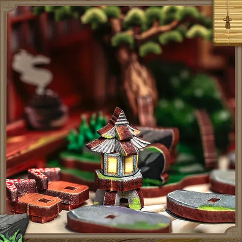 Book Nook Japan - Serene Courtyard