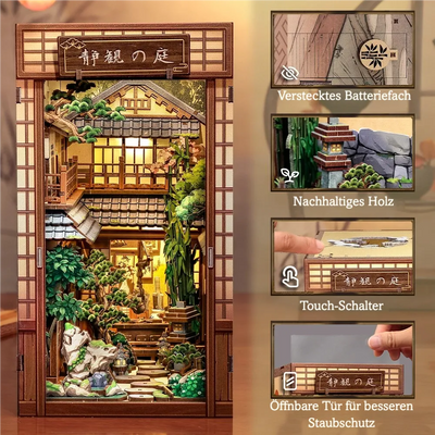 Book Nook Japan - Serene Courtyard