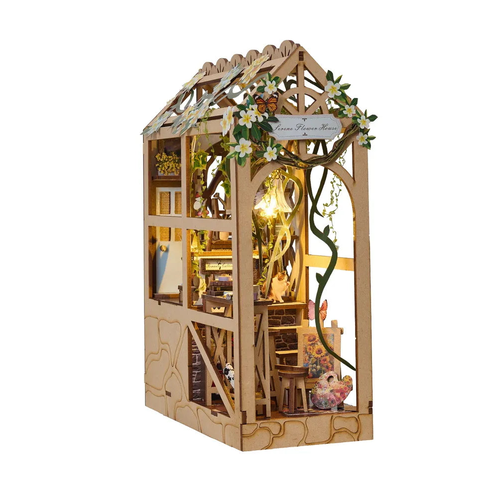 Book Nook - Serene Flower House