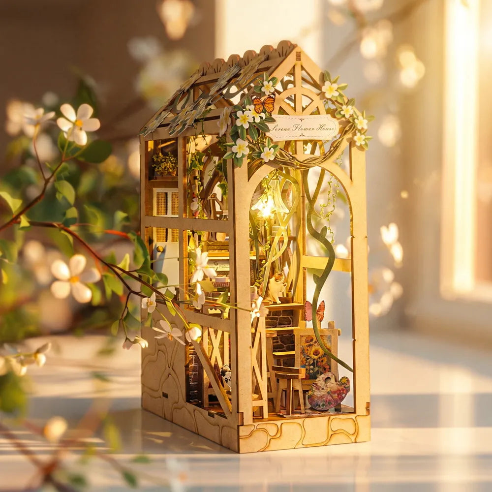 Book Nook - Serene Flower House