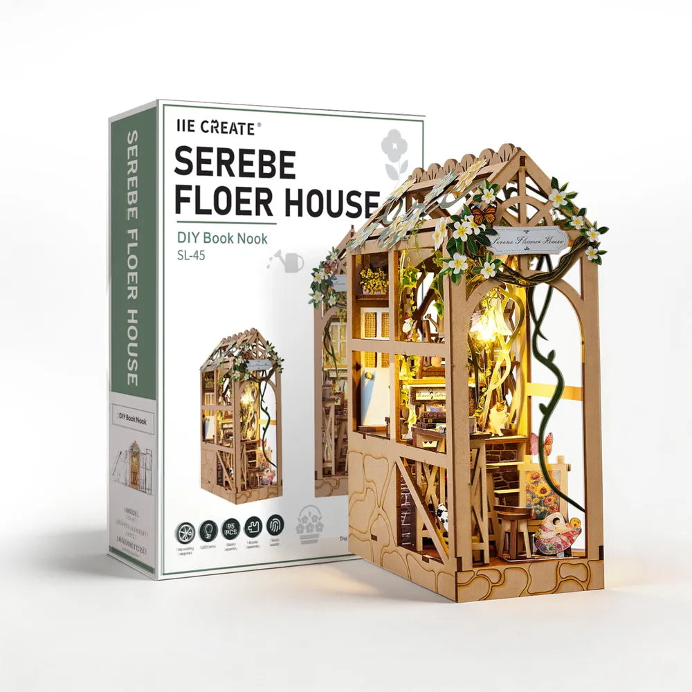 Book Nook - Serene Flower House