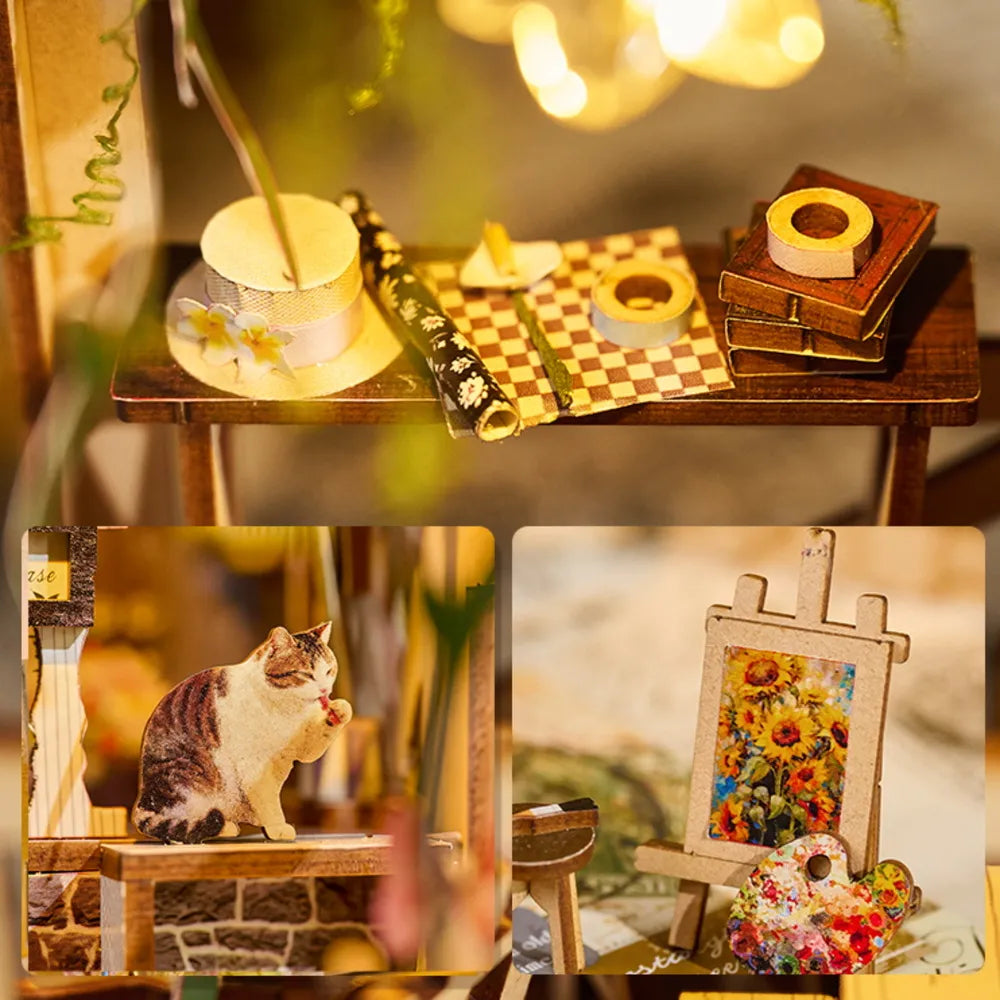 Book Nook - Serene Flower House