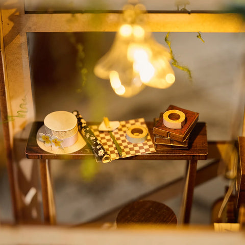 Book Nook - Serene Flower House