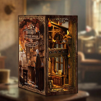 Book Nook - Serenity Coffee House Gesamtansicht mit detaillierter Szenerie