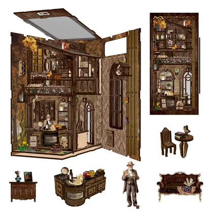 Komponenten des Book Nook - Serenity Coffee House