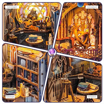 Nahaufnahme des Booknook - Star Map Secrets mit reichhaltigen Details