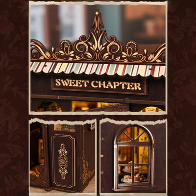 Detailansicht eines dekorativen Elements im Book Nook - Sweet Chapter mit feinen Details