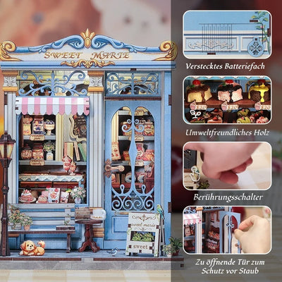 Detailansicht eines dekorativen Elements im Book Nook - Sweet Mariey mit feinen Details