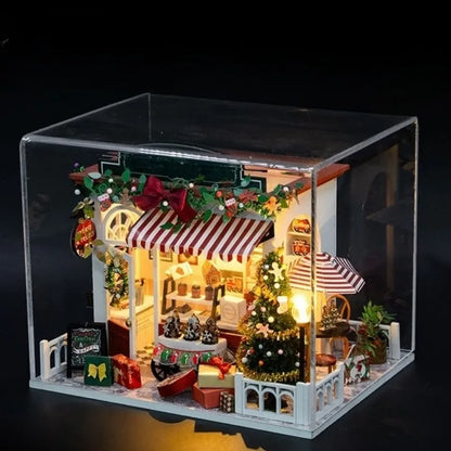 Book Nook - Sweets&Treats stimmungsvolle Beleuchtung in einem abgedunkelten Raum