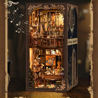 Book Nook - The Case of the Hidden Box Gesamtansicht mit detaillierter Szenerie