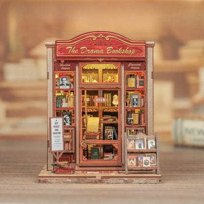Book Nook - The Drama Bookshop Gesamtansicht mit detaillierter Szenerie