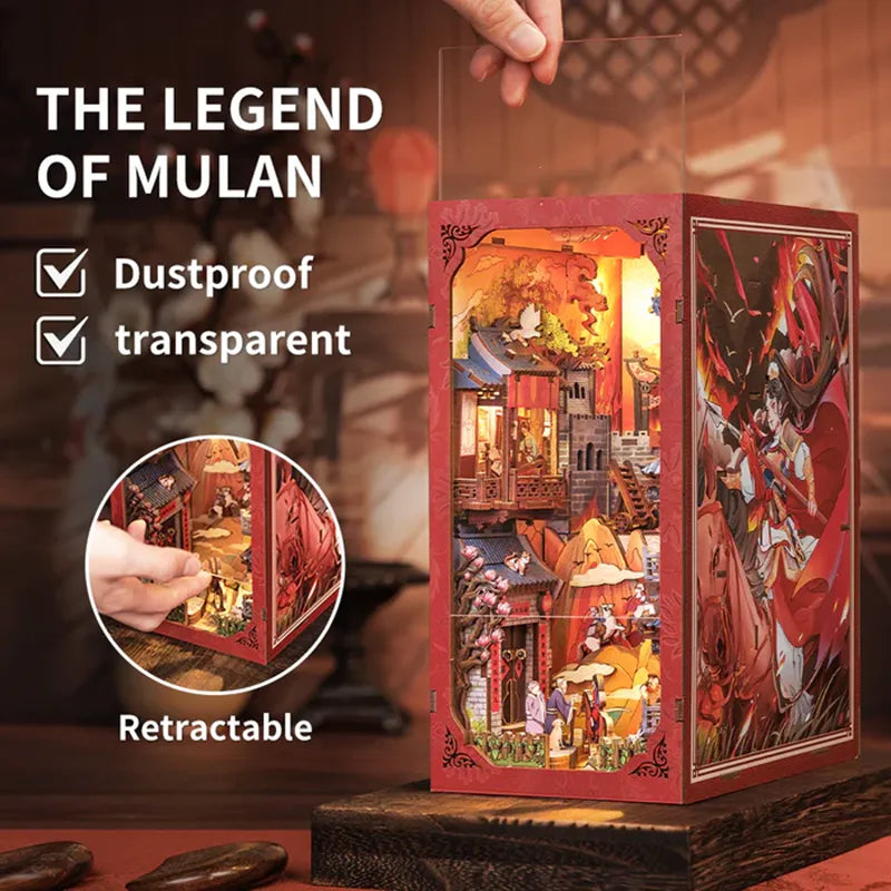 Book Nook | The Legend of Mulan Funktionsbild auf booknook.de 