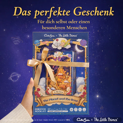Illustrierte Geschenkbox der offiziell lizenzierten Der-kleine-Prinz-Edition