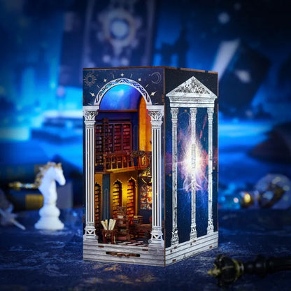 Book Nook - The Secret Scroll of the Galaxy Gesamtansicht mit detaillierter Szenerie