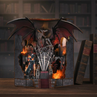 Book Nook - Throne of Blade Gesamtansicht mit detaillierter Szenerie
