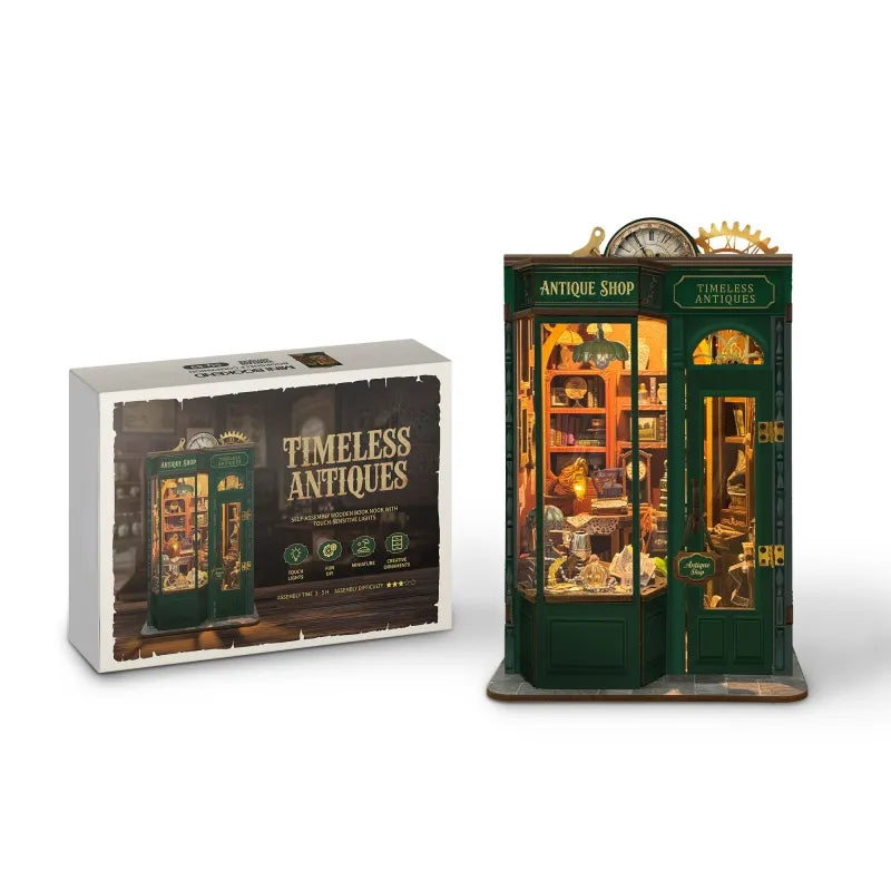 Geschenkverpackung des Book Nook - Timeless Antique Shop für Sammler und als ideales Geschenk