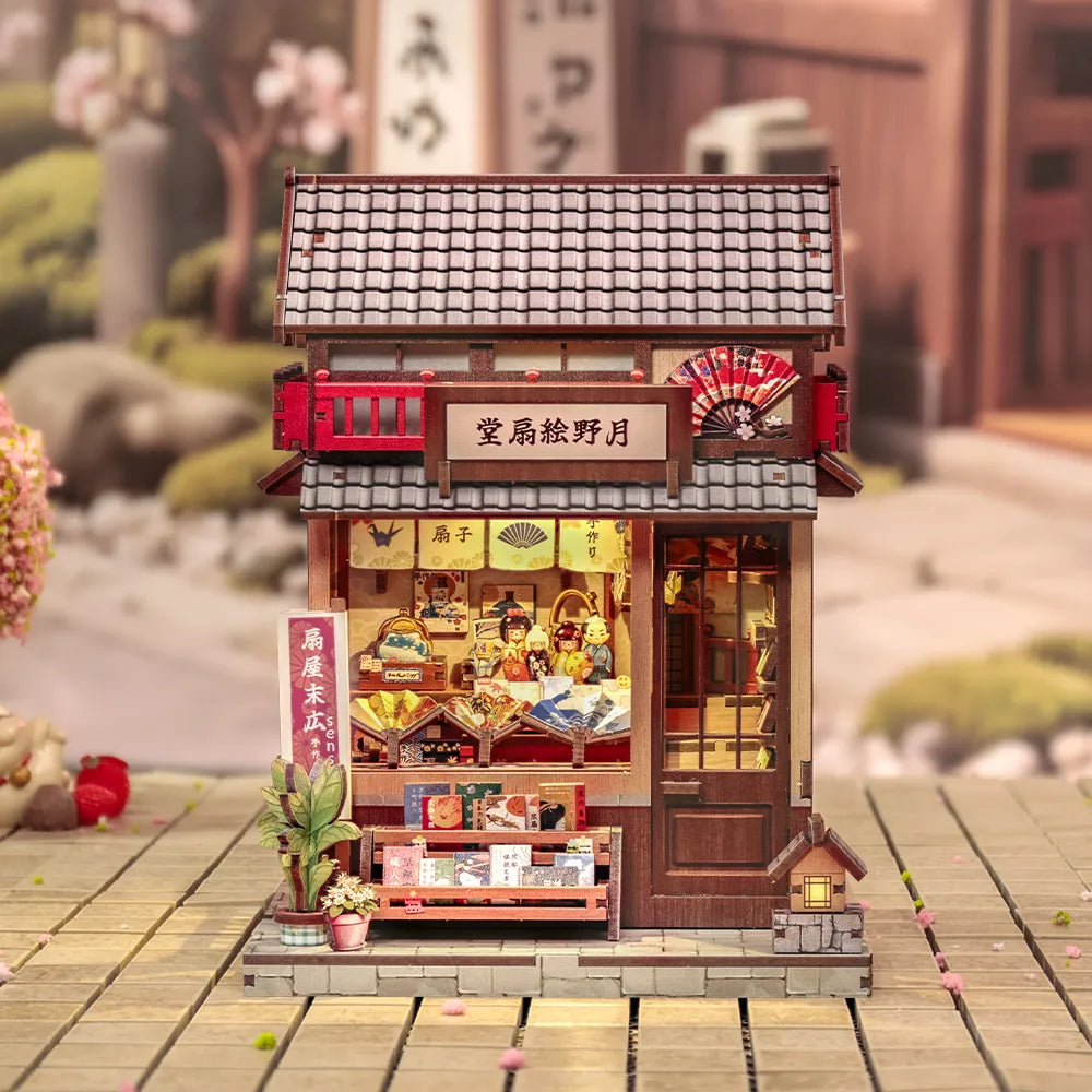 Book Nook - Tsukino Eogi-dou Gesamtansicht mit detaillierter Szenerie