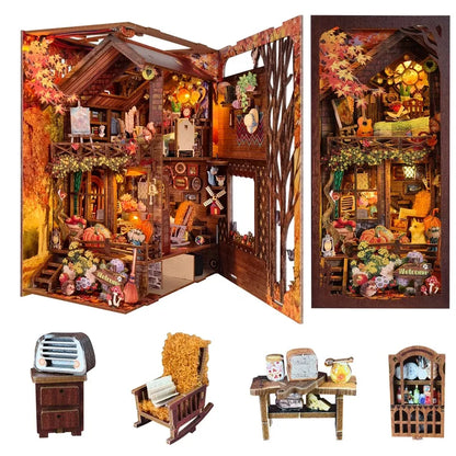 Komponenten des Book Nook - Twilight Cottage