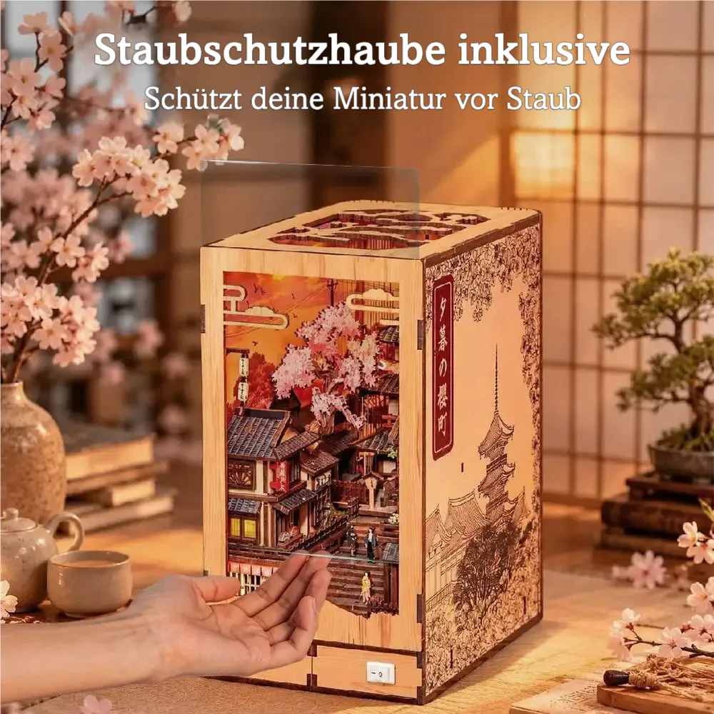 Book Nook Japan - Twilight Sakura Path
